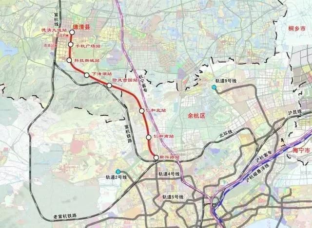 杭州地铁线路图最新概览